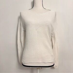 J crew linen & cotton sweater size XS White Color Preowned